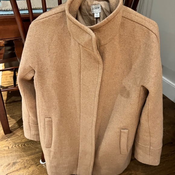 Jcrew camel coat size 4 - Picture 4 of 4